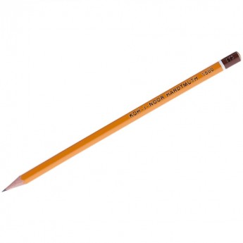 Заточенный чернографитный карандаш KOH-I-NOOR 1500